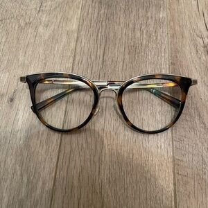 Michael Kors Tortoise Shell Round/Cat Eye Glasses